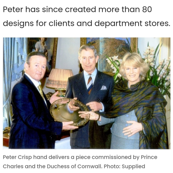 {Peter Crisp} Australia Art glass - Picture 7 of 9